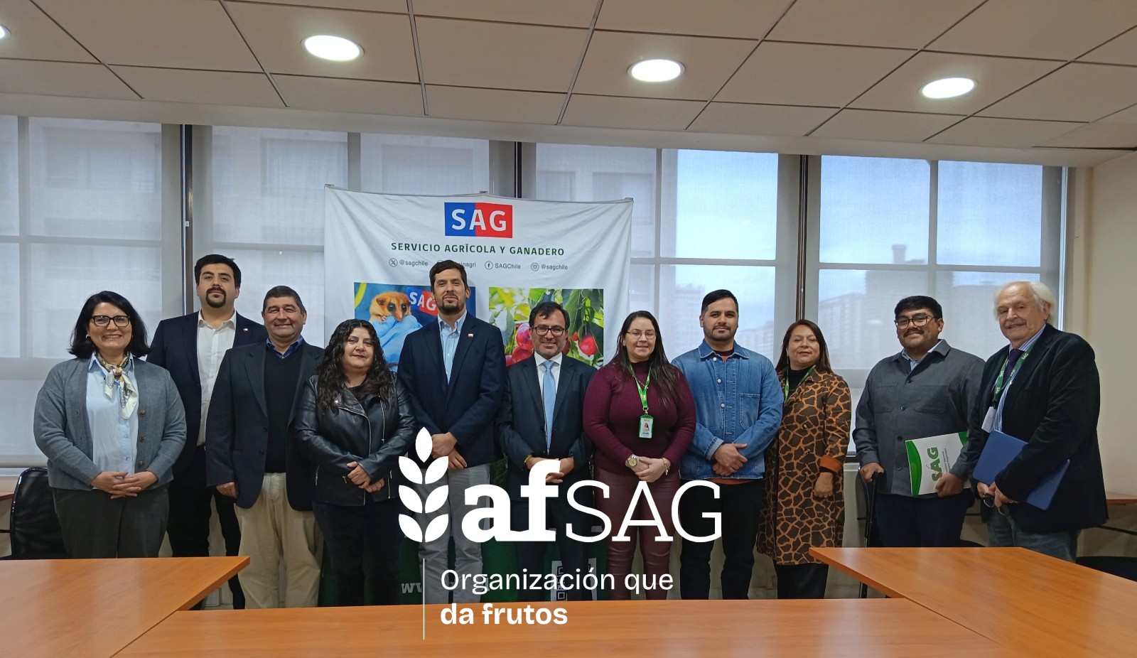 Reunión del Directorio Nacional de AFSAG con el Director Nacional del SAG